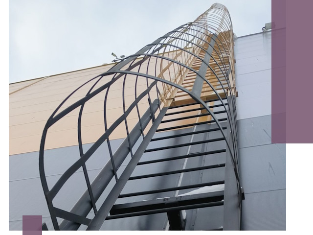 Изготовление и монтаж пожарных лестниц в Кашире профессионально