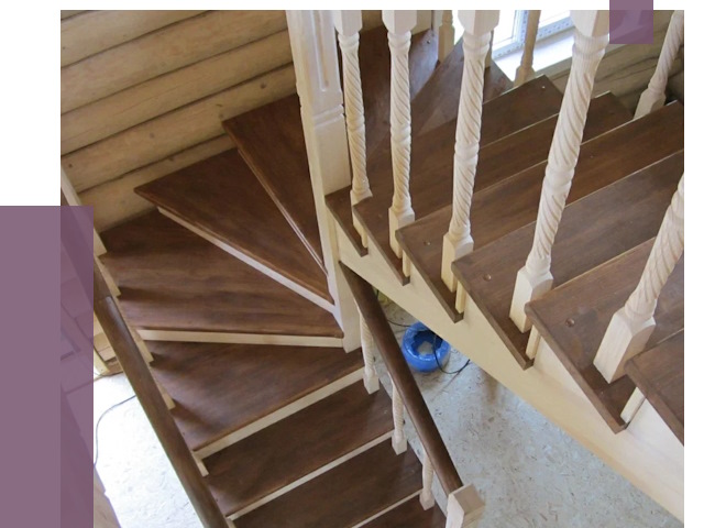 Реставрация деревянных лестниц в Кашире от 4374 руб.