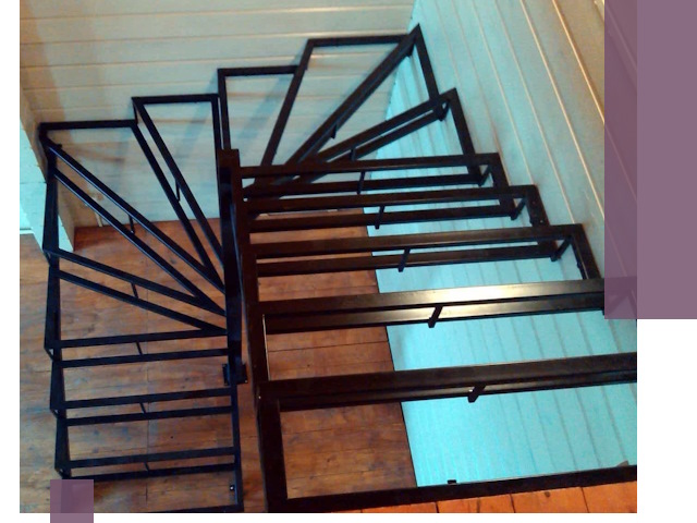 Изготовление металлических лестниц любой сложности в Кашире
