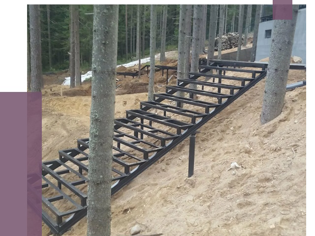 Монтаж металлических лестниц в Кашире от 13799 руб. 