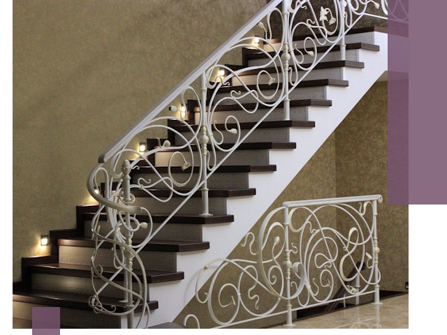 Кованые лестницы под ключ в Кашире — изготовление и монтаж