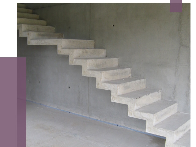 Бетонные лестницы в Кашире от 19266 руб. под ключ | ПРОЛЁТ-Кшр