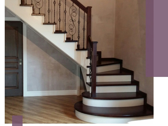 Изготовление Г-образных лестниц под ключ в Кашире