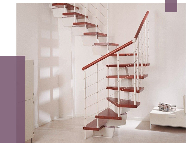 Изготовление лестниц на больцах в Кашире от 9893 руб. | ПРОЛЁТ-Кшр