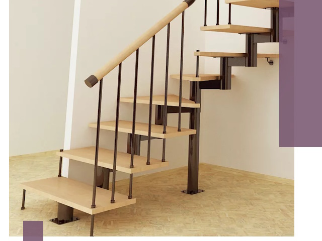 Монтаж лестниц на больцах в Кашире — быстро и надежно