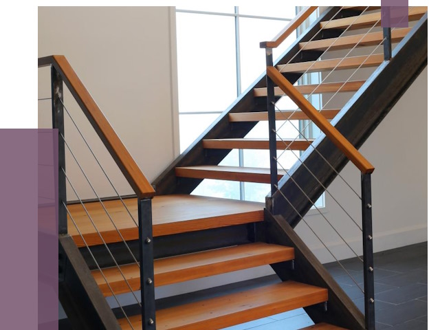 Изготовление лестниц на металлокаркасе в Кашире от 19266 руб. | ПРОЛЁТ-Кшр