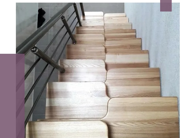 Лестницы гусиный шаг в Кашире от 13278 руб. под ключ | ПРОЛЁТ-Кшр