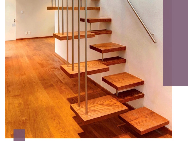 Лестницы «гусиный шаг» на заказ в Кашире для узких пространств