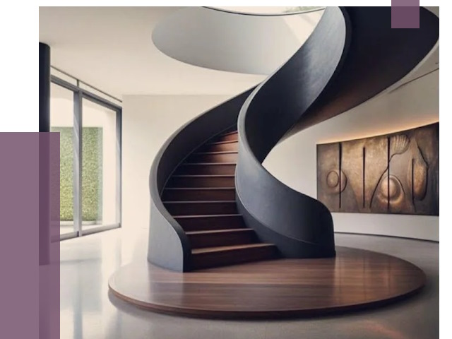 Элитные лестницы под заказ в Кашире от 192659 руб. — ПРОЛЁТ-Кшр