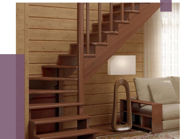 Лестницы эконом класса в Кашире от 18589 руб. бюджетные решения