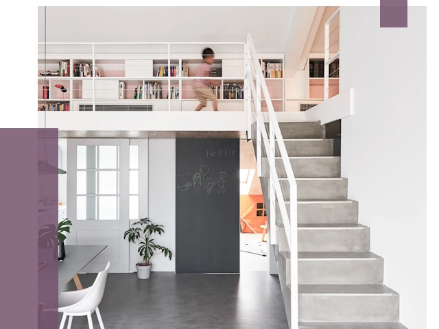 Лестницы для двухуровневой квартиры в Кашире от 179642 руб. | ПРОЛЁТ-Кшр