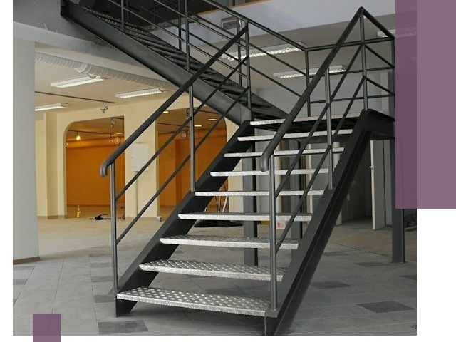 Лестницы для офиса в Кашире: изготовление, монтаж, демонтаж