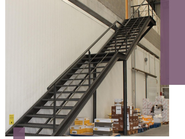 Лестницы для производства в Кашире — изготовление и монтаж