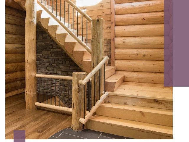 Лестницы в баню под заказ и профессиональный монтаж в Кашире