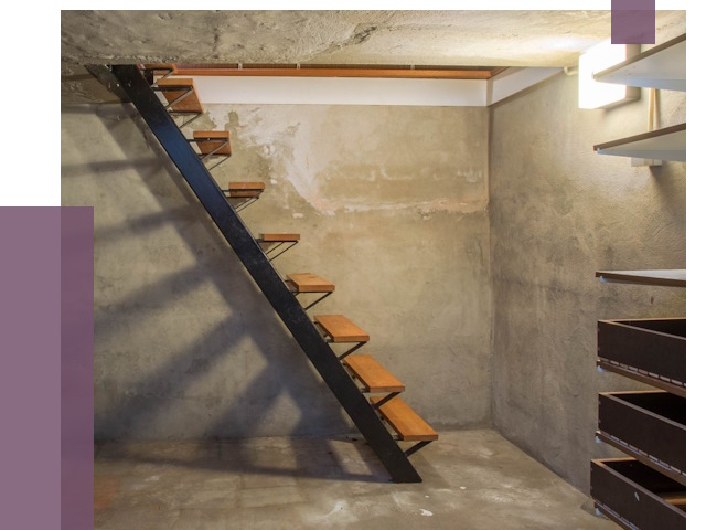Лестницы в подвал в Кашире от 13382 руб. — монтаж | ПРОЛЁТ-Кшр