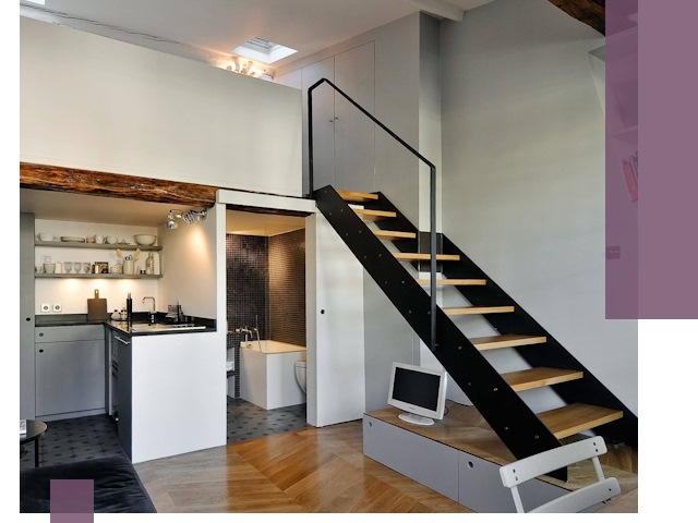 Лестницы на антресоль под ключ в Кашире — изготовление и монтаж