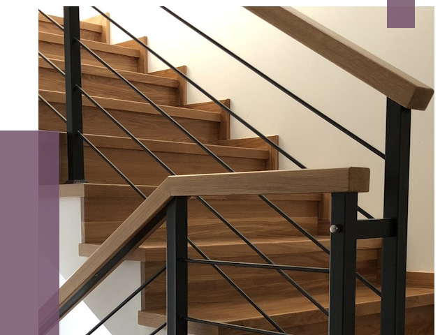 Обшивка металлической лестницы деревом в Кашире от 4426 руб. 