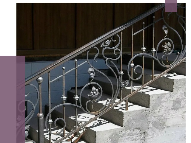 Кованые перила в Кашире от 8852 руб. под ключ — качество от ПРОЛЁТ-Кшр