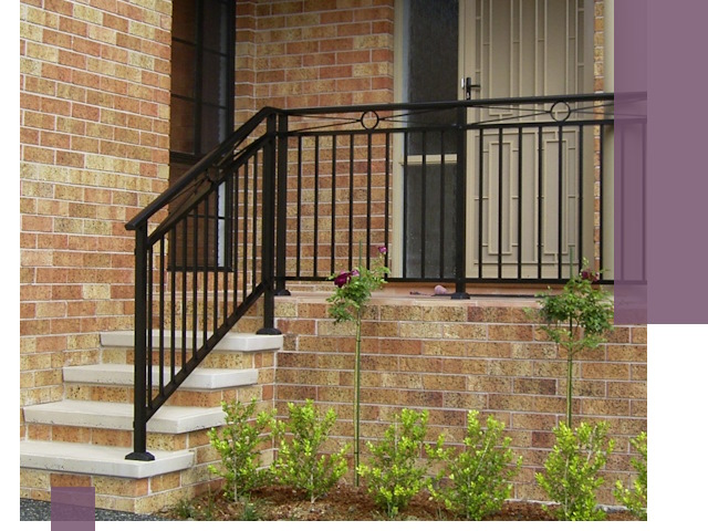 Уличные перила из металла под ключ в Кашире