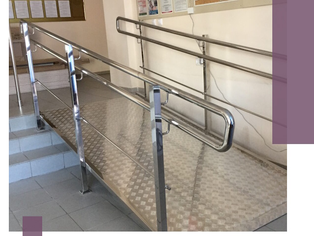 Перила для инвалидов в Кашире — надежные поручни и ограждения
