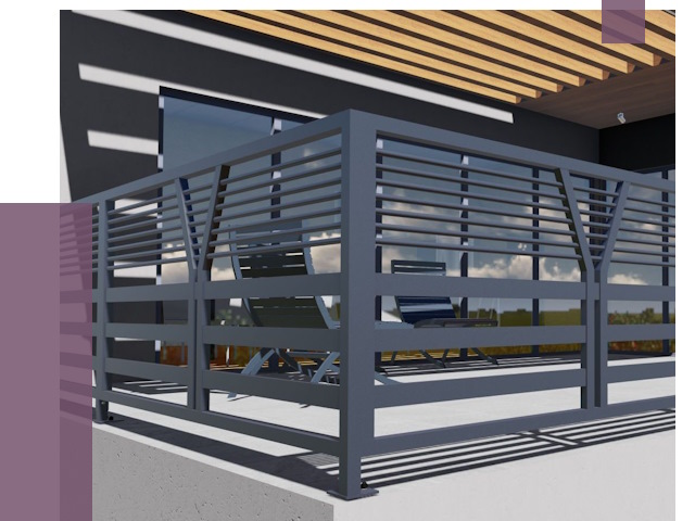 Изготовление балконных ограждений в Кашире от 10935 руб. | ПРОЛЁТ-Кшр