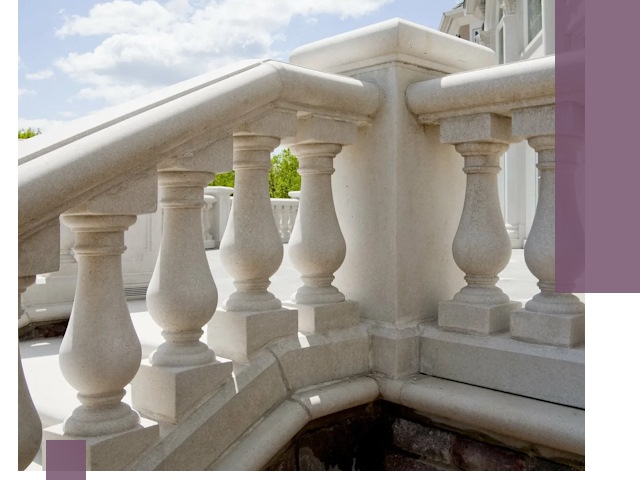 Балюстрады из металла и камня под ключ в Кашире