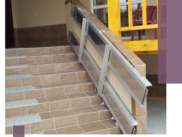 Откидные пандусы под ключ в Кашире — монтаж и демонтаж