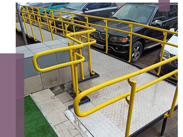 Стационарные пандусы в Кашире от 12497 руб. | ПРОЛЁТ-Кшр