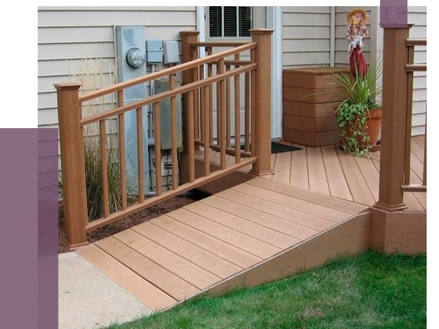 Пандус на крыльцо в Кашире под ключ от 7915 руб. 