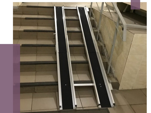 Установка пандуса в подъезд в Кашире от 8123 руб. под ключ | ПРОЛЁТ-Кшр