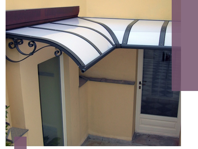 Монтаж козырьков любой сложности в Кашире под ключ