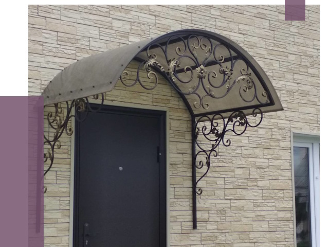 Ремонт козырьков в Кашире от 7550 руб. | ПРОЛЁТ-Кшр