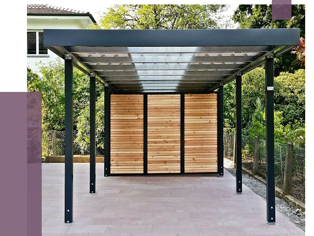 Отдельно стоящие навесы во дворе в Кашире от 81750 руб. | ПРОЛЁТ-Кшр