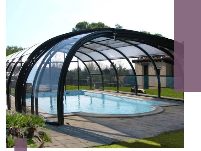 Навесы для бассейна в Кашире: изготовление и монтаж под ключ