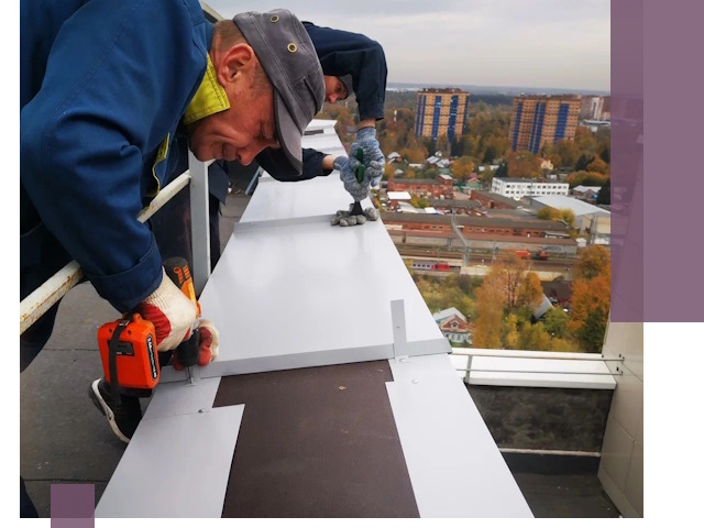 Монтаж парапетов в Кашире — установка прочных металлических ограждений