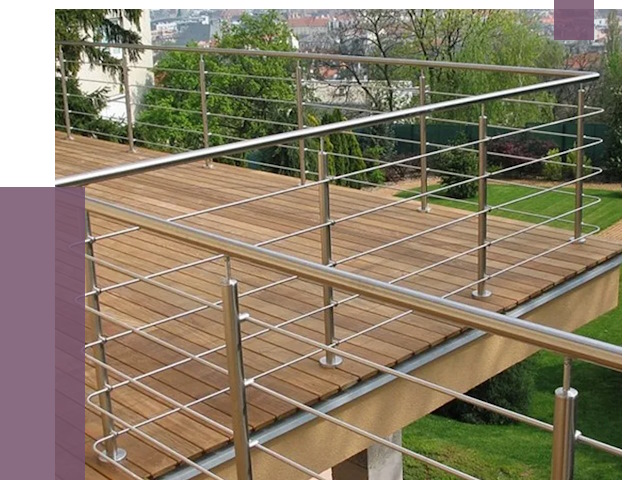 Алюминиевые парапеты в Кашире под ключ от 7915 руб. 