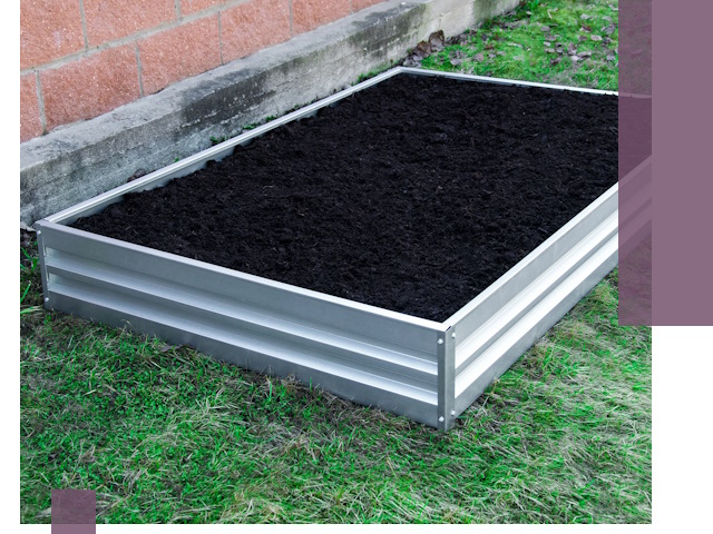 Металлические бордюры для грядок в Кашире: прочность и аккуратность