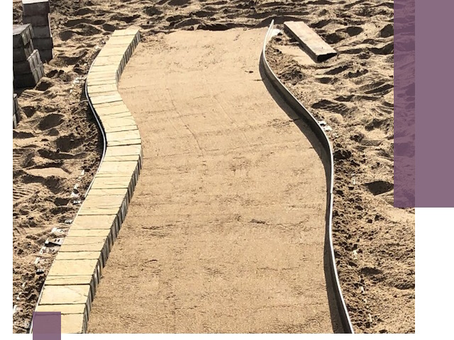 Металлические бордюры для тротуаров в Кашире — прочные и долговечные