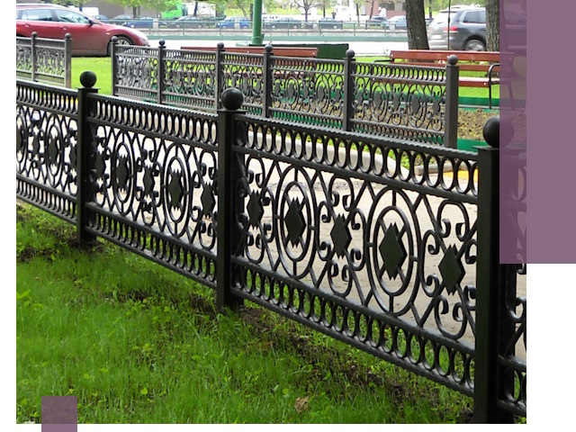 Секционные газонные ограждения под ключ в Кашире