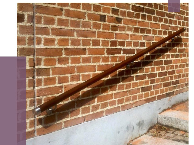 Изготовление пристенных поручней в Кашире от 4530 руб. — ПРОЛЁТ-Кшр