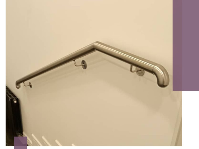 Изготовление пристенных поручней в Кашире под ключ за сроки