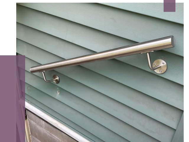 Поручни из нержавеющей стали в Кашире от 7811 руб.  | ПРОЛЁТ-Кшр