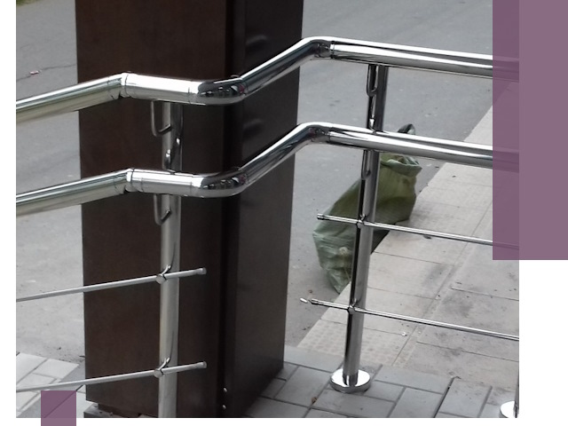 Монтаж поручней из нержавеющей стали в Кашире качественно и быстро